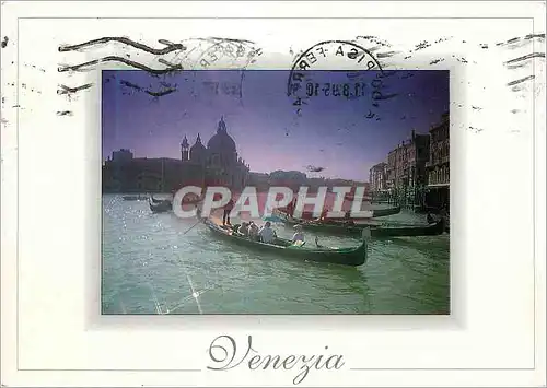 Cartes postales moderne Venezia Coucher du soleil sur le bassin de St-Marc