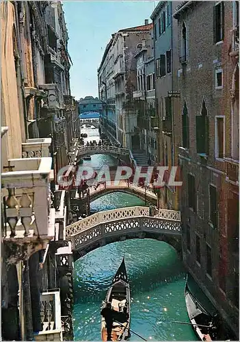 Cartes postales moderne Venezia Canal de la Canonica