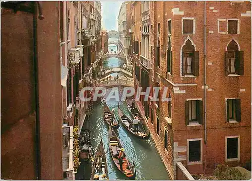 Cartes postales moderne Venezia Rio des Soupirs