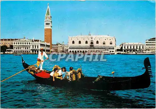 Cartes postales moderne Venezia Panorama du Bassin de S Marc