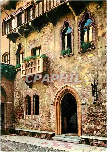 Cartes postales moderne Verona Maison de Julie