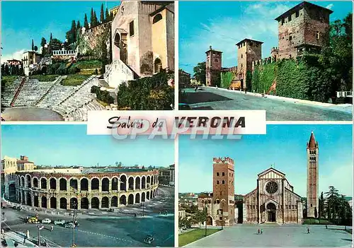 Moderne Karte Verona