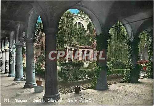 Cartes postales moderne Verona Interno Clostro Tomba Giulietta