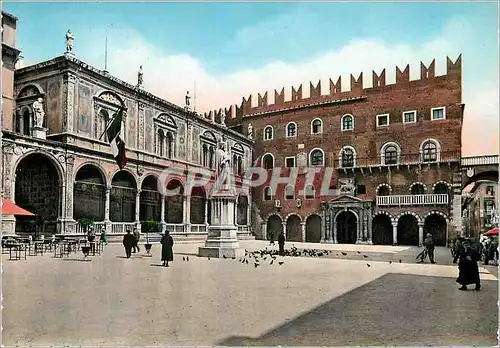 Moderne Karte Verona Place des Seigneurs