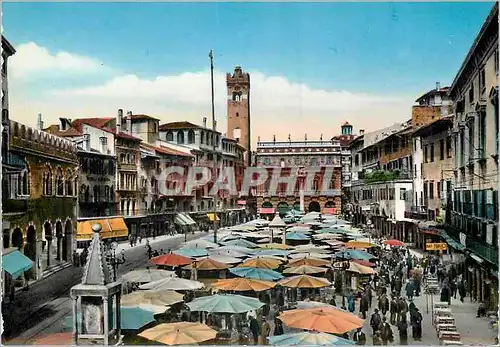 Cartes postales moderne Verona Plazza delle Erbe