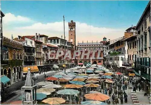 Moderne Karte Verona Plazza delle Erbe