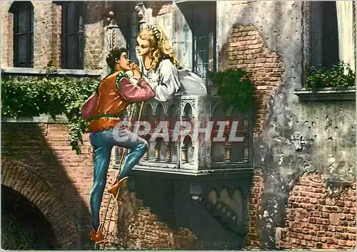 Moderne Karte Verona Romeo et Juliette