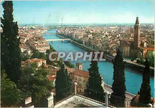 Moderne Karte Verona Vue