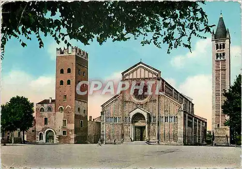 Moderne Karte Verona La Basilique de St Zeno