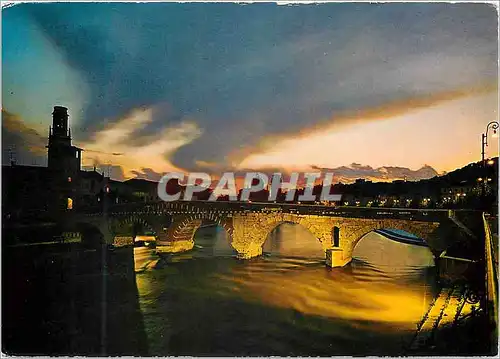 Cartes postales moderne Verona Pont de Pierre