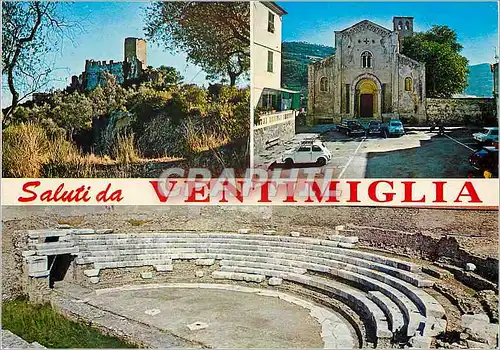 Moderne Karte Ventimiglia