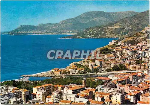 Moderne Karte Ventimiglia Vue