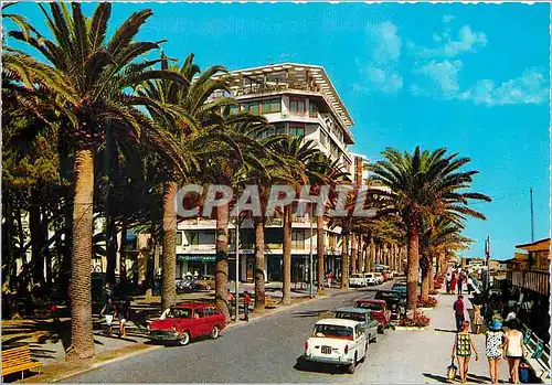 Cartes postales moderne Ventimiglia Promenade le long de la mer Oberdan