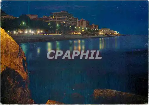 Cartes postales moderne Ventimiglia Riviera Dei Fiori Vue charmante de nuit