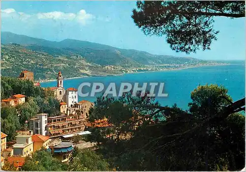 Moderne Karte Ventimiglia Riviera Dei Fiori La Mortola