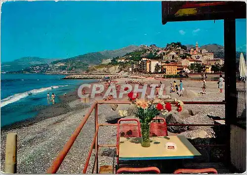 Moderne Karte Ventimiglia Riviera Dei Fiori La Plage