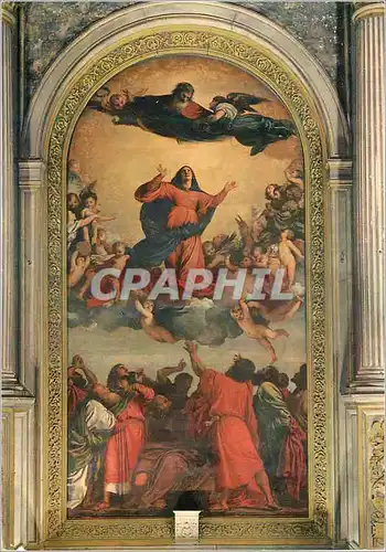 Cartes postales moderne Venezia Eglise de S Marie Glorieuse des Moines