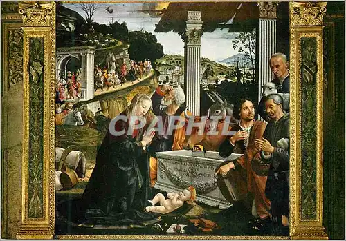 Cartes postales moderne Firenze L'Adoration des Bergers