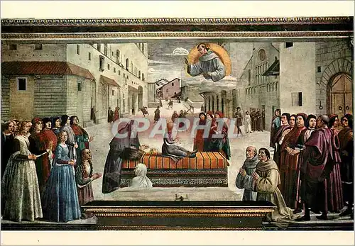 Cartes postales moderne Firenze Fracois ressuscite un enfant