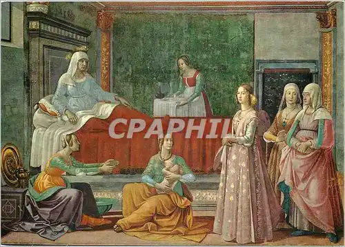 Cartes postales moderne Firenze La nativite de S Jean Baptiste