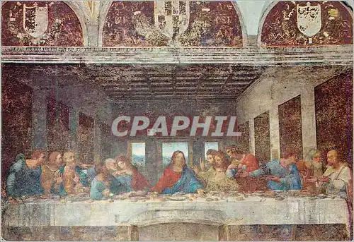 Cartes postales moderne Milano Le Cenacle de Leonardo da Vinci