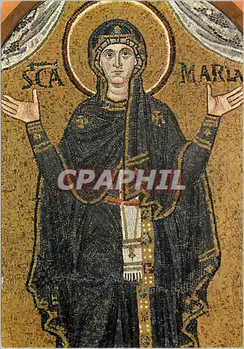 Cartes postales moderne Ravenna Musee Archiepiscopal La Sainte Vierge en prieres