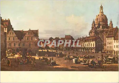 Cartes postales moderne Bellotto (Canaletto) (1720 1780) vue de dresde