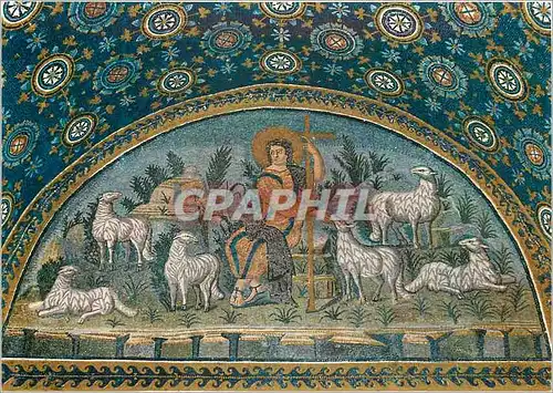 Moderne Karte Ravenna mausolee de galia placidia (V s) le bon pasteur
