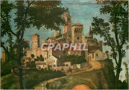 Cartes postales moderne G B cima da conegliano (1469 1518) la madonna dell arancto (particolore)