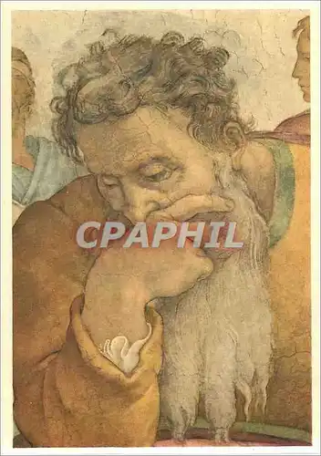 Moderne Karte Roma cappella sistisa profeta hieremlas