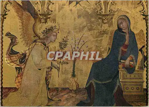 Cartes postales moderne Firenze galleria degli uffizi l'annonciation simone martino lippe memmi