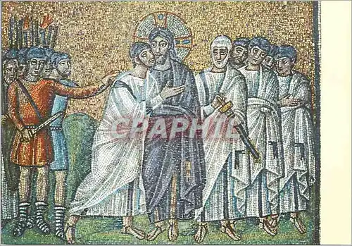 Cartes postales moderne Ravenna s apollinaire le baiser de judas