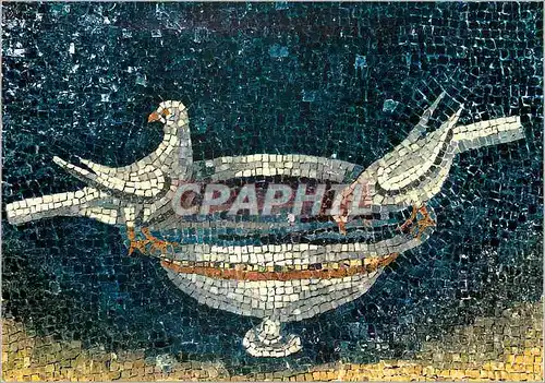 Cartes postales moderne Ravenna galla placidia (VI s) les pigeons qui se desaherent