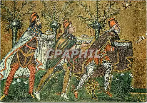 Cartes postales moderne Ravenna s apollinaire nouveau (VI s) les rois mages