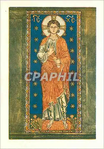 Moderne Karte Venezia basilica di s marco il salvatore benedicente mosaico sec XII