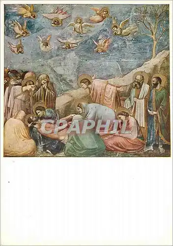 Cartes postales moderne Giotto cappella degli scrovegni la deposizione di cristo