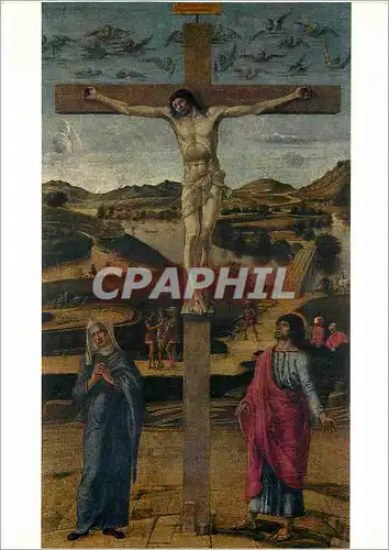 Cartes postales moderne Venezia museo correr giovanni bellini la crocificcione