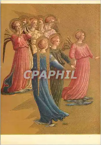 Cartes postales moderne F giovanni da fiesole dit beato angelico (1387 1455) ange musiciens