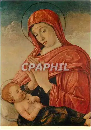 Cartes postales moderne Verona museo di castelvecchio giovanni vierge en adoration