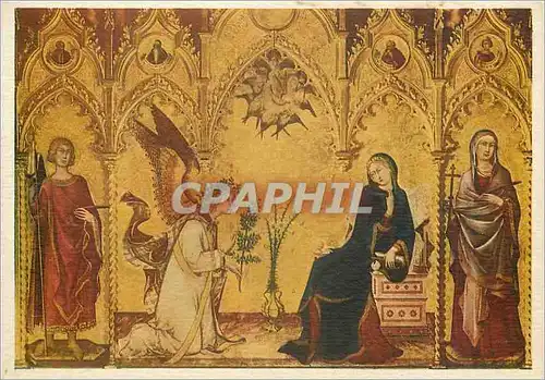 Cartes postales moderne Firenze L'annunciazione lippo menni gallerie