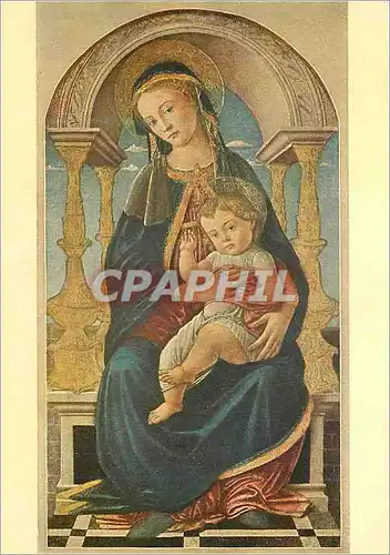 Cartes postales moderne Sandro filipepi di it botticelli (1447 1510) la madonne del pilastro d'oro