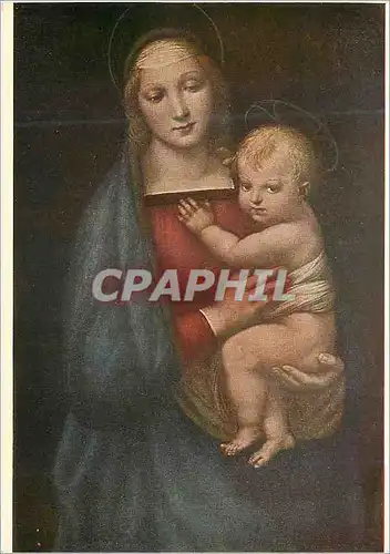 Cartes postales moderne Santi (raffaello) dit raphael sanzio (1483 1520) la vierge du grand duc