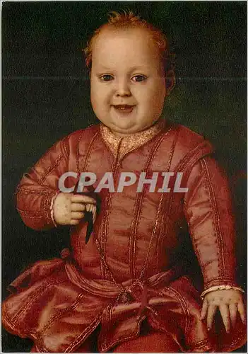 Cartes postales moderne Firenze galerie uffizi bronzino le portrait de garzia de medicis