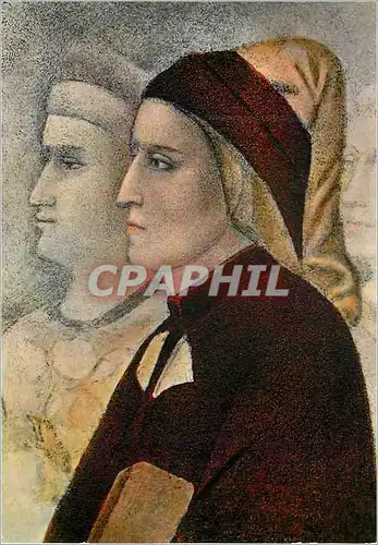 Cartes postales moderne Firenze citta d'incanto giotto le portrait de dante afighieri