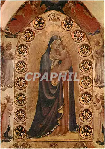 Cartes postales moderne Firenze museo san marco fra angelico la vierge a l'etoile