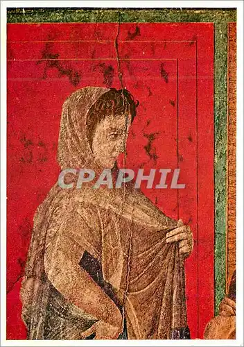 Cartes postales moderne Pompei villa dei misteri la neofita inizianda ai misteri