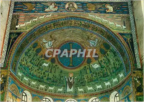 Moderne Karte Ravenna basilique s apollinaire en classe (VI s) contre de l'abside