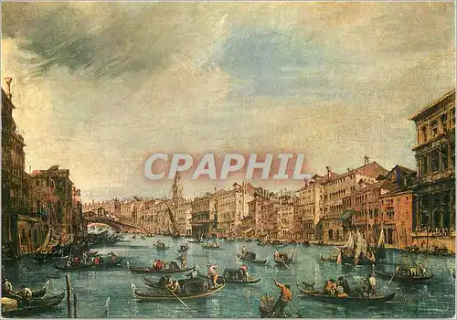 Moderne Karte Milano francesco guardi (1712 12793) veduta di canal grande