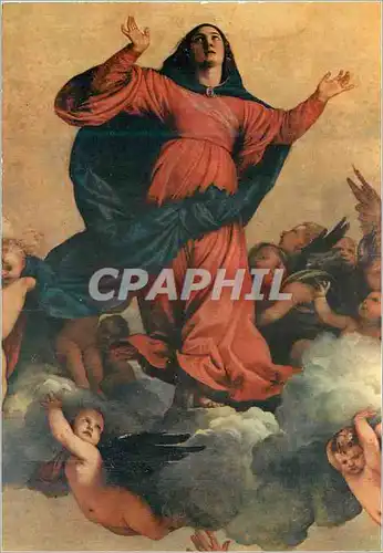 Cartes postales moderne Venezia eglise de s marie glotteuse des moines l'assomption (detail)