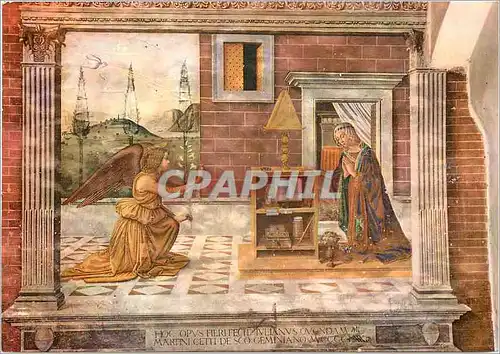 Cartes postales moderne S Gimignano l'annociation